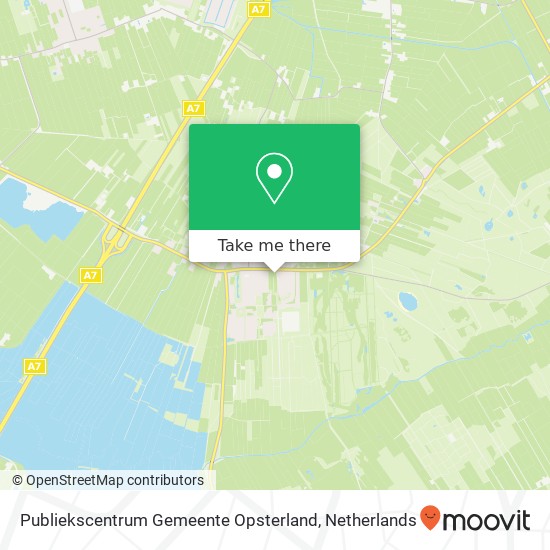 Publiekscentrum Gemeente Opsterland map
