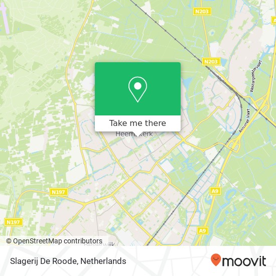 Slagerij De Roode map