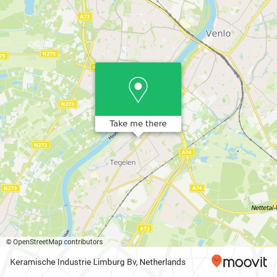 Keramische Industrie Limburg Bv map