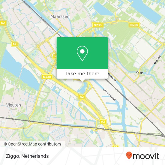 Ziggo map