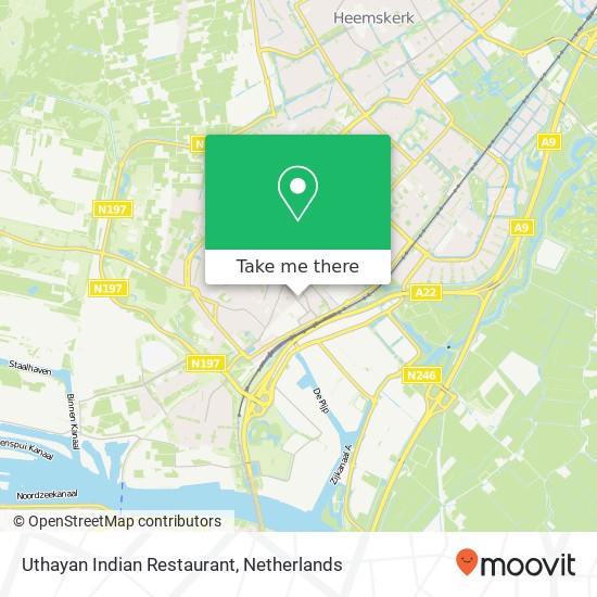 Uthayan Indian Restaurant map