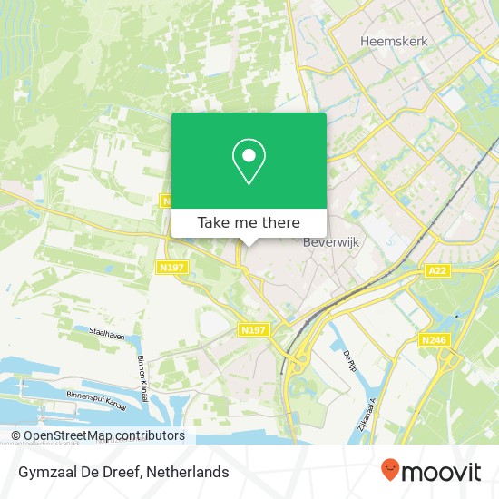 Gymzaal De Dreef map