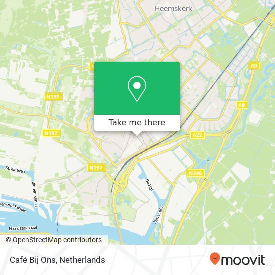 Café Bij Ons map