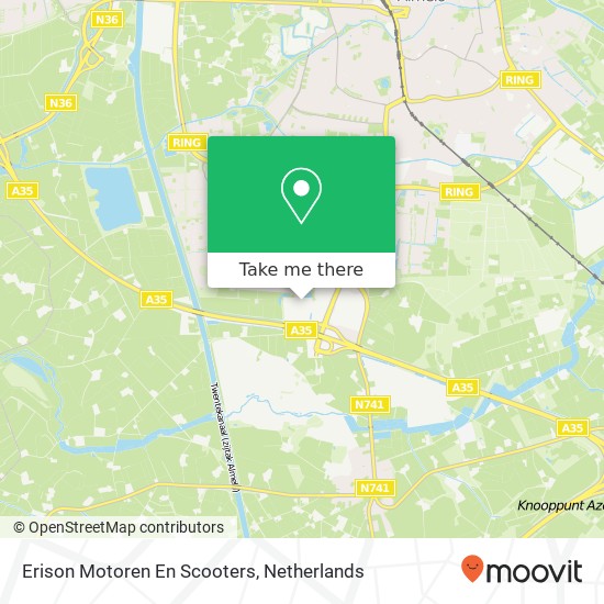 Erison Motoren En Scooters map