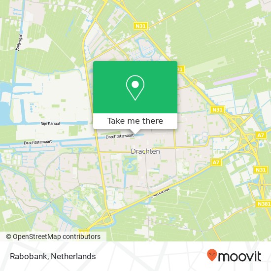 Rabobank map