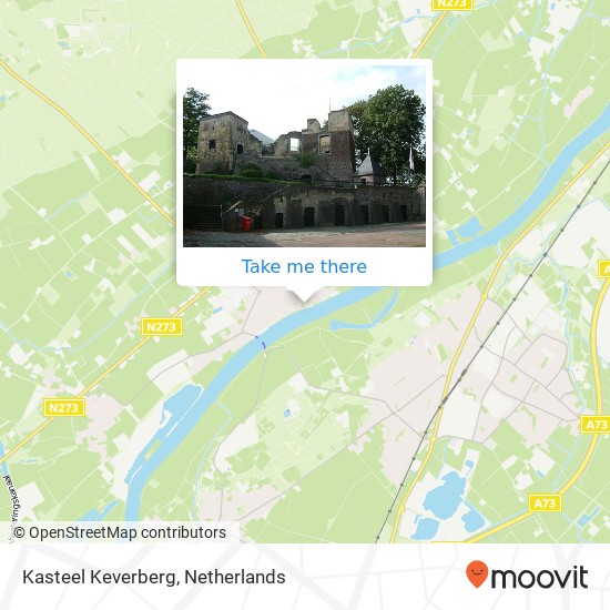 Kasteel Keverberg map