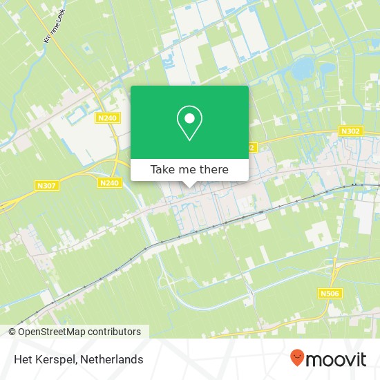 Het Kerspel map