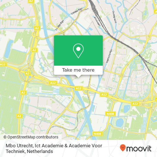 Mbo Utrecht, Ict Academie & Academie Voor Techniek Karte