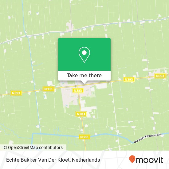 Echte Bakker Van Der Kloet map