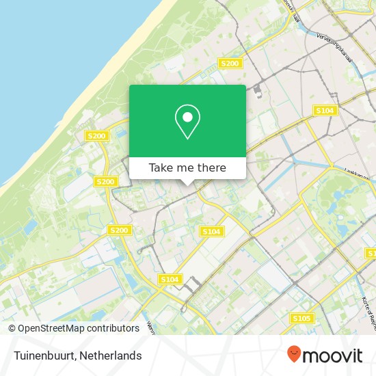 Tuinenbuurt map