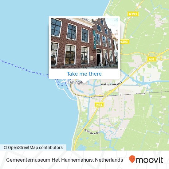 Gemeentemuseum Het Hannemahuis map