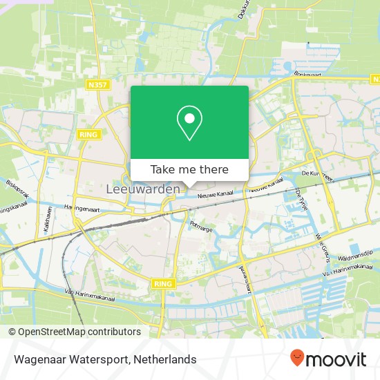 Wagenaar Watersport map