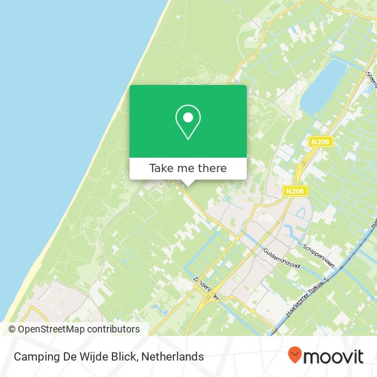 Camping De Wijde Blick Karte