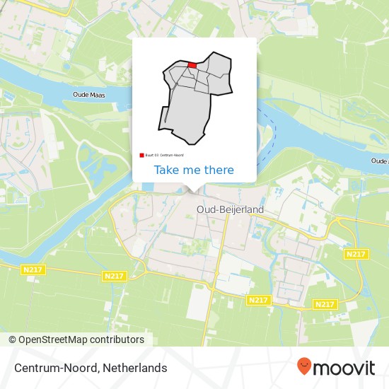 Centrum-Noord map