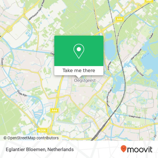 Eglantier Bloemen map