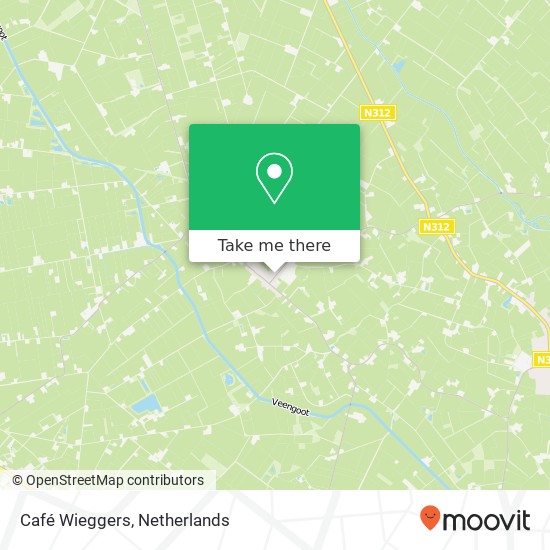 Café Wieggers map