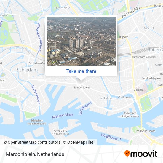 Marconiplein map