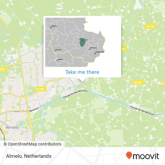 Almelo Karte