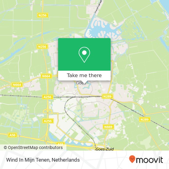 Wind In Mijn Tenen Karte