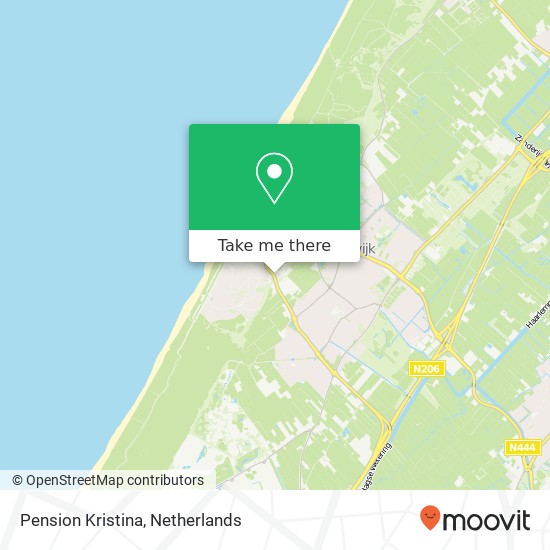 Pension Kristina map