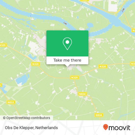 Obs De Klepper map