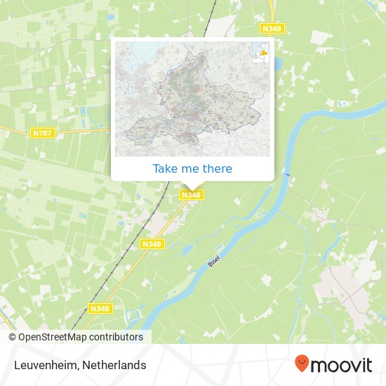Leuvenheim Karte