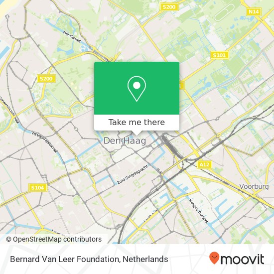 Bernard Van Leer Foundation map