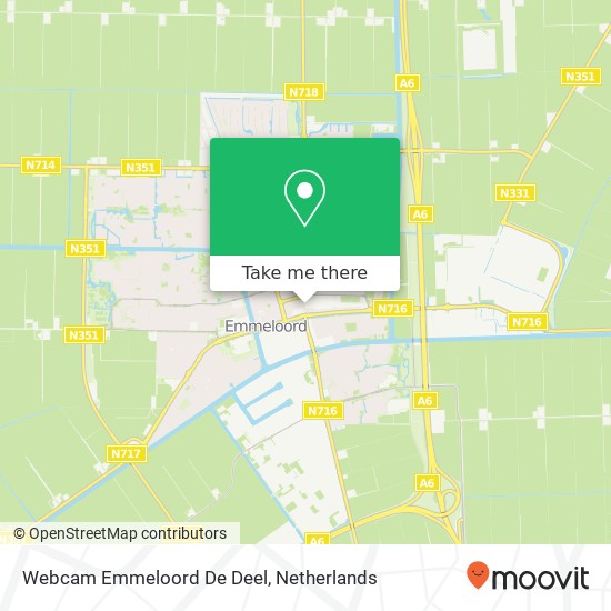 Webcam Emmeloord De Deel map