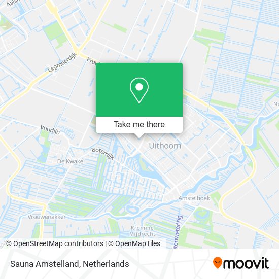 Sauna Amstelland map