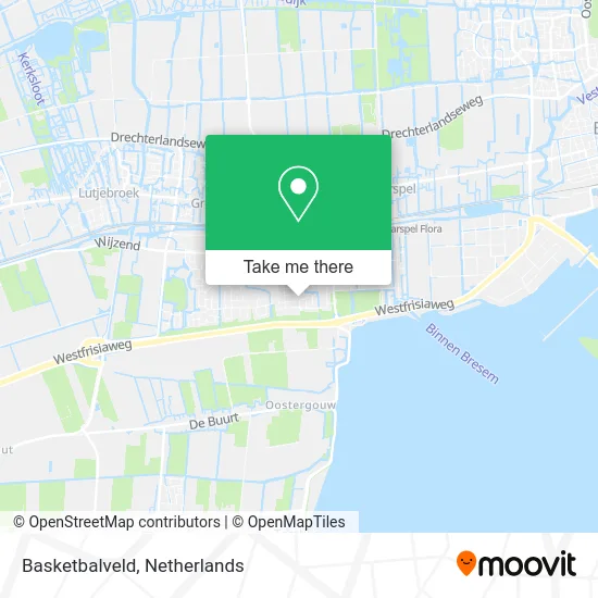 Basketbalveld map