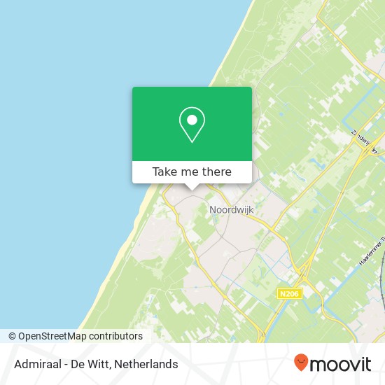 Admiraal - De Witt map