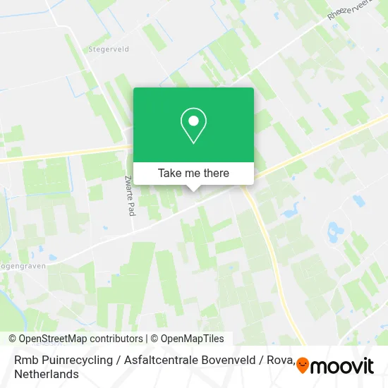 Rmb Puinrecycling / Asfaltcentrale Bovenveld / Rova map