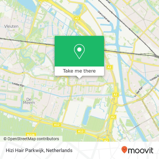 Hizi Hair Parkwijk map