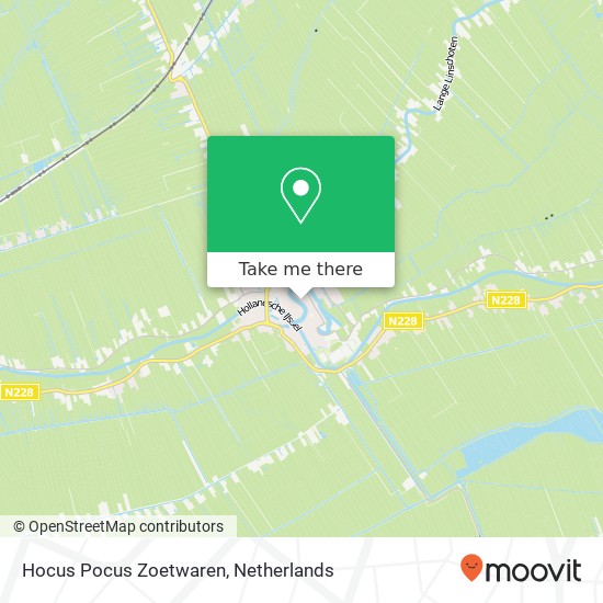 Hocus Pocus Zoetwaren map