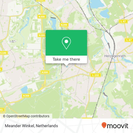 Meander Winkel map