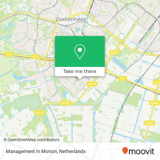 Management In Motion map