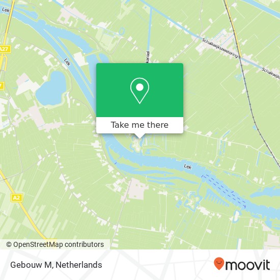 Gebouw M map