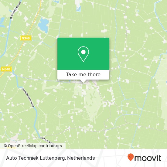 Auto Techniek Luttenberg map