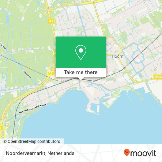 Noorderveemarkt map