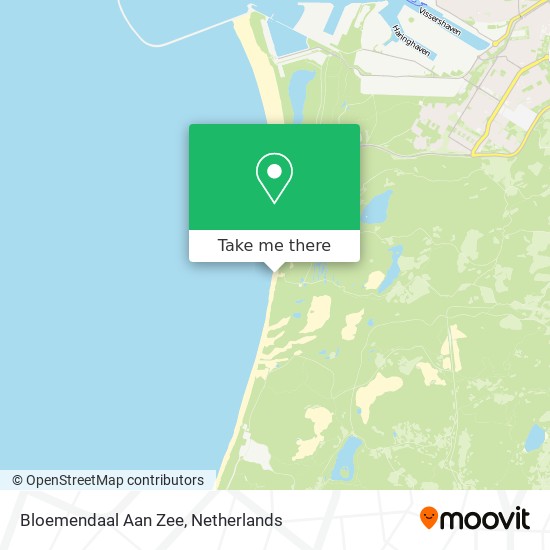 Bloemendaal Aan Zee Karte