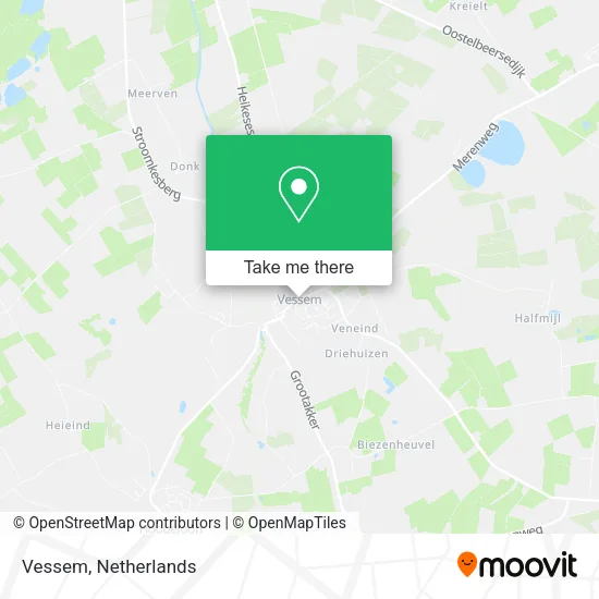 Vessem map