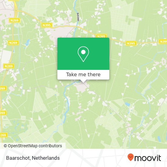 Baarschot map