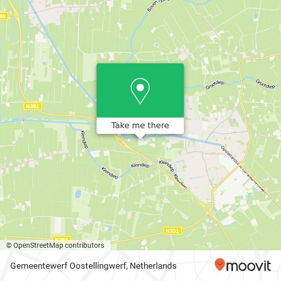 Gemeentewerf Oostellingwerf map