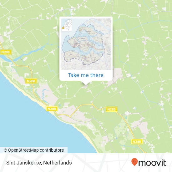 Sint Janskerke map