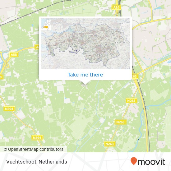 Vuchtschoot map