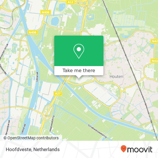 Hoofdveste map