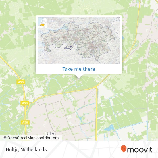 Hultje map