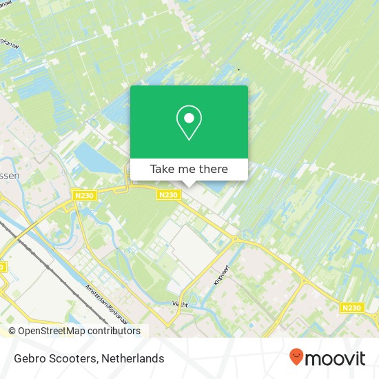 Gebro Scooters map