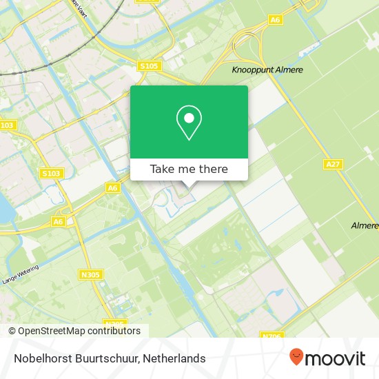 Nobelhorst Buurtschuur map