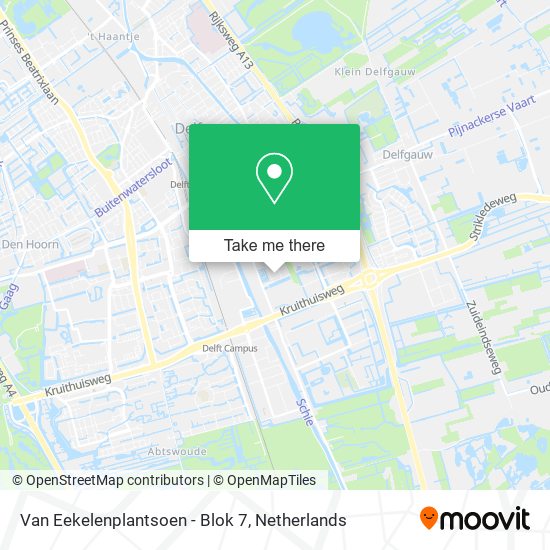 Van Eekelenplantsoen - Blok 7 map